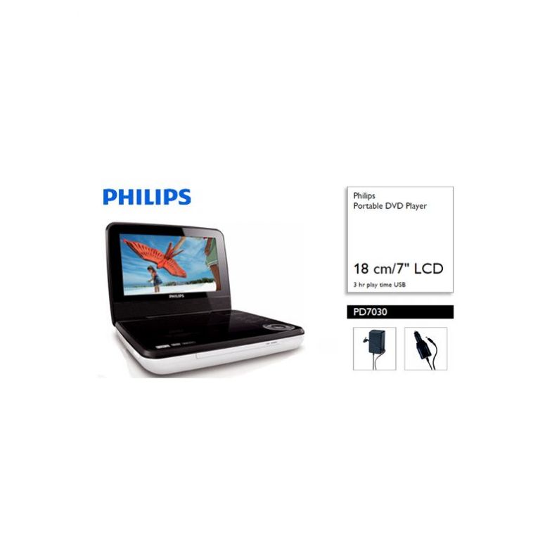 Philips -PD700 Portable DVD Player