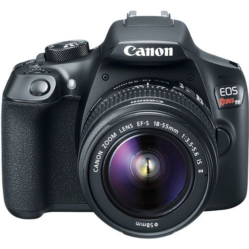 Canon EOS Rebel T6 DSLR Camera with 18-55mm Lens