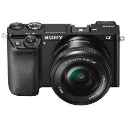 Sony Alpha a6000 Mirrorless Digital Camera with 16-50mm Lens (Black)