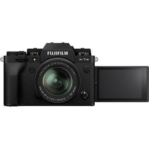 FUJIFILM X-T4 Mirrorless Digital Camera with 18-55mm Lens (Black)