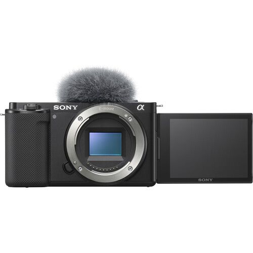 Sony ZV-E10 Mirrorless Camera (Body Only, Black)