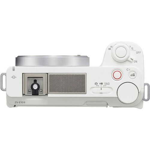 Sony ZV-E10 II Mirrorless Camera with 16-50mm Lens (White)