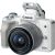 Canon EOS M50 Mirrorless Digital Camera with 15-45mm Lens (White)