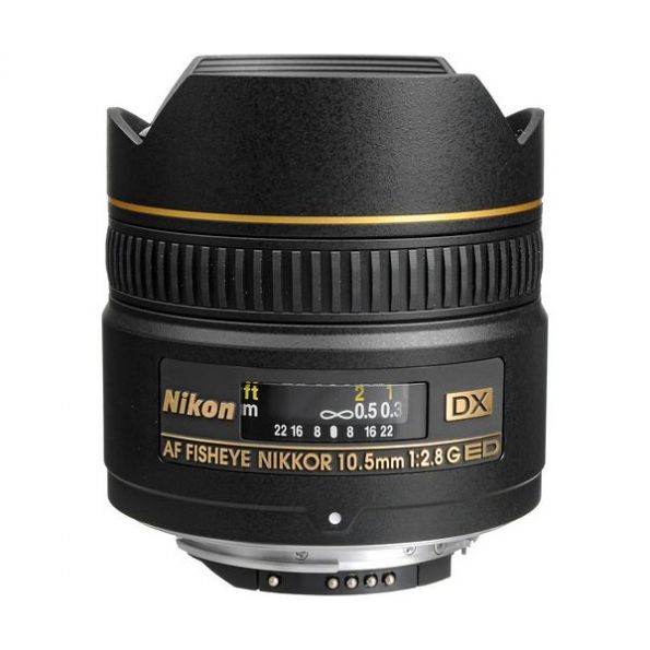 Nikon 10.5mm f/2.8G ED DX Fisheye Nikkor Lens