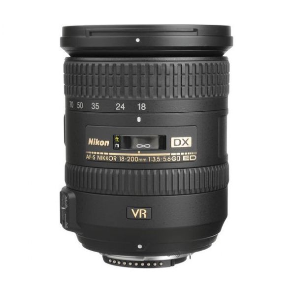 Nikon 18-200mm f/3.5-5.6G AF-S DX NIKKOR ED VR II Lens