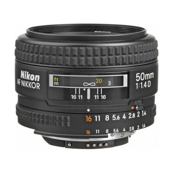 Nikon AF Nikkor 50mm f/1.4D Autofocus Lens