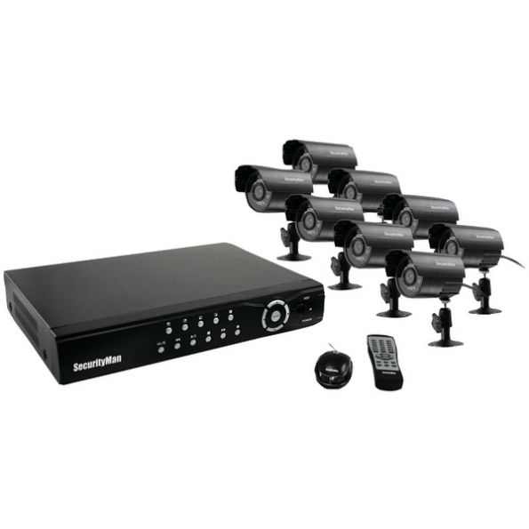 Security Man Network Dvr Sys 500gb