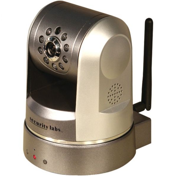 Security Labs Wrls Pan/tilt Ip Cam W Ir