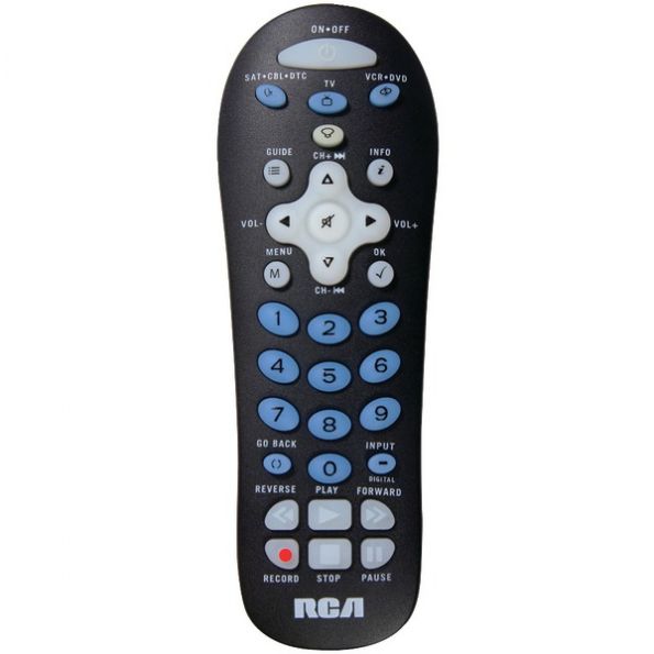 Rca 3 Device Remote Plus Bat