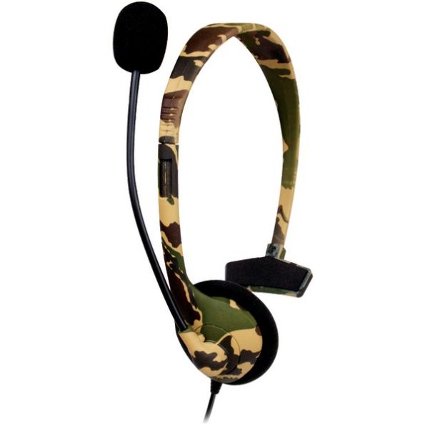 Dreamgear X360 Broadcastr Hdst Camo