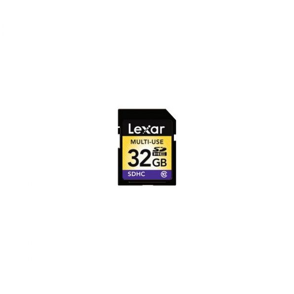 Lexar 32GB Multi-Use SDHC Memory Card (Class 10)