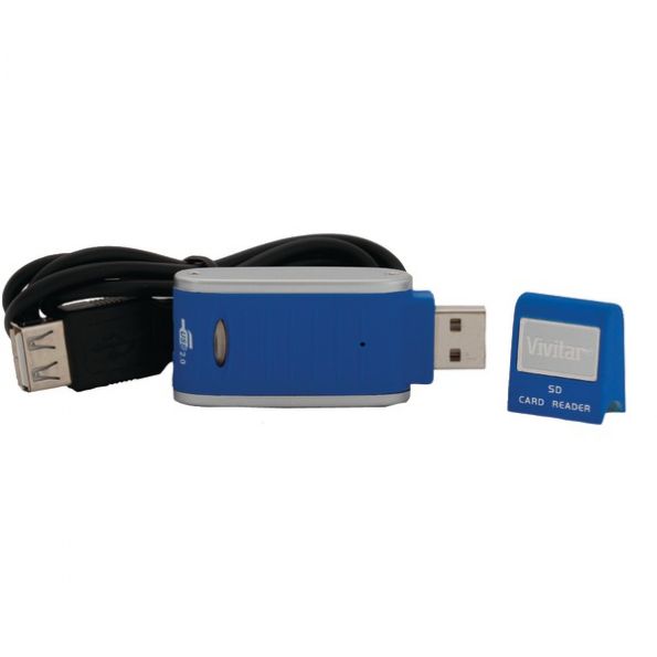 Vivitar Sdhc Card Reader Blu