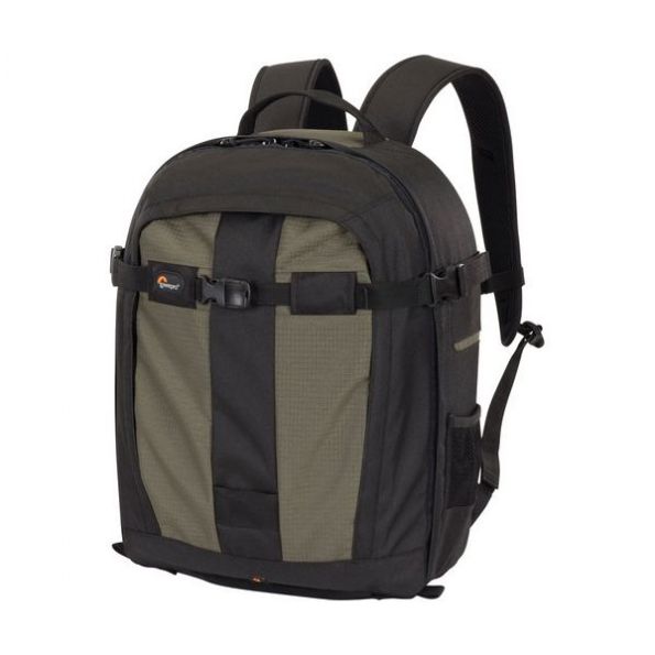 Lowepro Pro Runner 300 AW Backpack (Black and Pine Green)