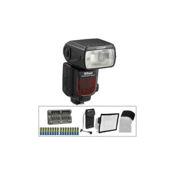 Nikon SB-910 Flash AF Speedlight Essential Wedding and Event Kit