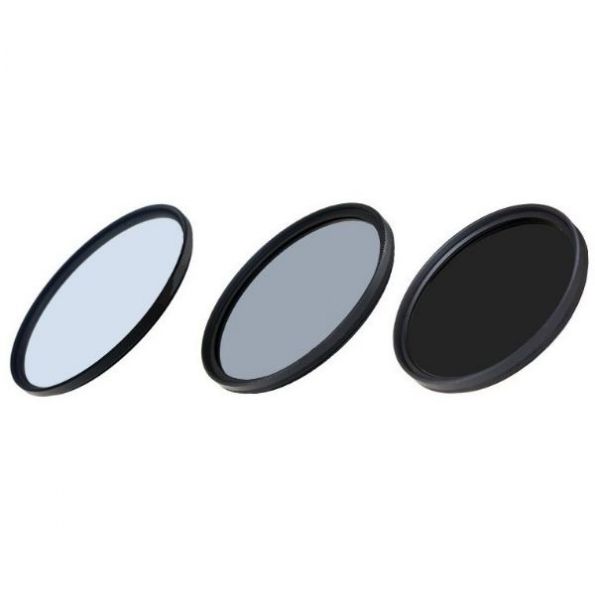 Precision 3 Piece Coated Filter Kit  (72mm)