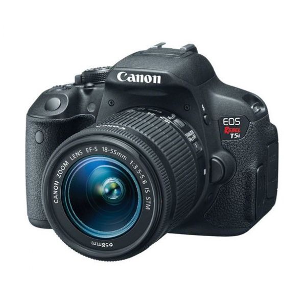 Canon EOS Rebel T5i DSLR Camera with 18-55mm Lens