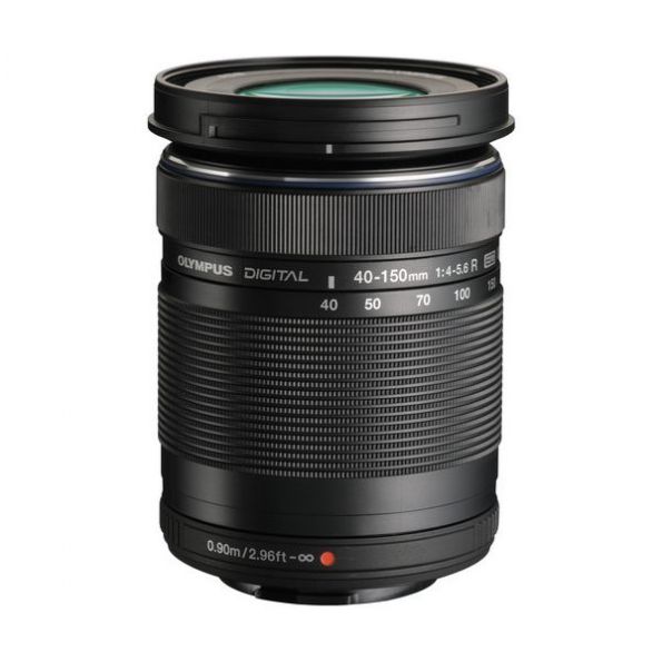 Olympus M.Zuiko Digital ED 40-150mm f/4.0-5.6 R Lens (Black)