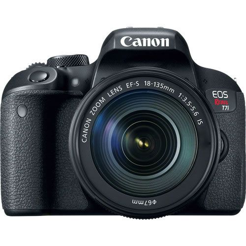 Canon EOS Rebel T7i DSLR Camera with 18-135mm Lens