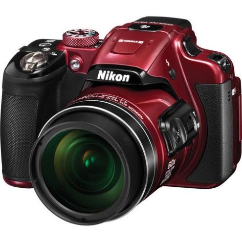 Nikon Coolpix P610 Digital Camera (Red)