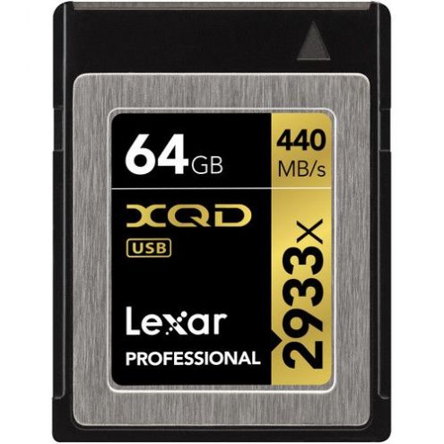 Lexar 64GB 2933x XQD 2.0 Memory Card