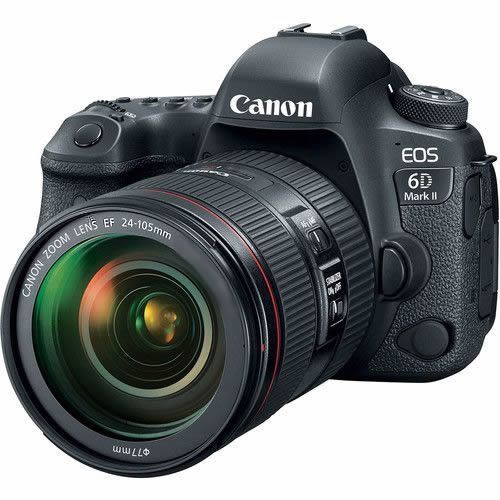 Canon EOS 6D Mark II DSLR Camera with 24-105mm  Lens