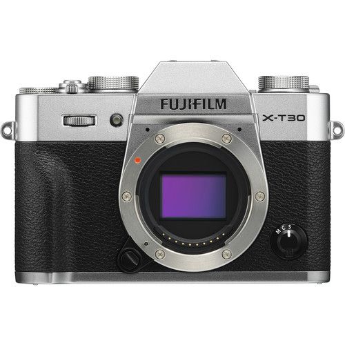 FUJIFILM X-T30 Mirrorless Digital Camera (Body Only, Silver)