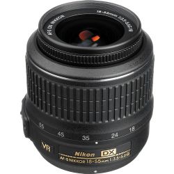 Nikon 18-55mm f/3.5-5.6G VR AF-S DX Nikkor Lens