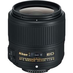 Nikon 35mm f/1.8G AF-S Nikkor ED Lens