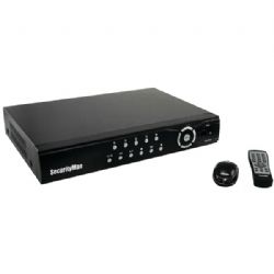 Security Man 8ch Network Dvr 500gb