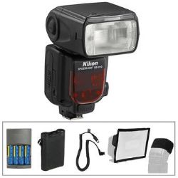 Nikon SB-910 Flash AF Speedlight Deluxe Wedding and Event Kit