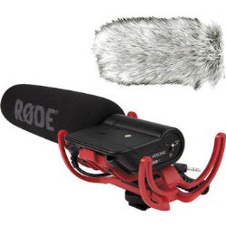 Rode VideoMic Camera Mounted Shotgun Mic & Dead Cat Wind Muff