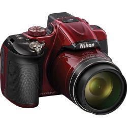 Nikon Coolpix P600 Digital Camera (Red)