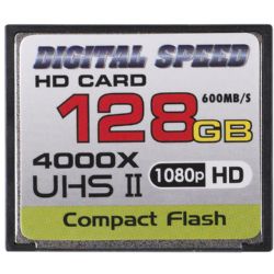 Digital Speed 4000X 128GB Professional High Speed Mach III 600MB/s Error Free (CF) HD Memory Card