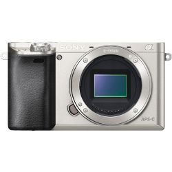 Sony Alpha a6000 Mirrorless Digital Camera Body (Silver)