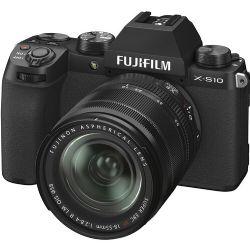 FUJIFILM X-S10 Mirrorless Digital Camera with 18-55mm Lens