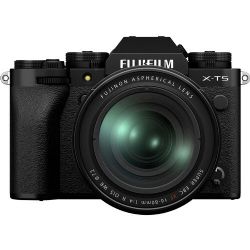 FUJIFILM X-T5 Mirrorless Camera with 16-80mm Lens (Black)