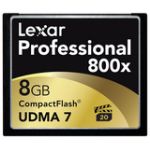 Lexar 8GB CompactFlash Memory Card Professional 800x