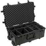 Pelican 1654 Waterproof 1650 Case with Dividers (Black)