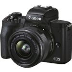 Canon EOS M50 Mark II Mirrorless Digital Camera with 15-45mm Lens (Black)